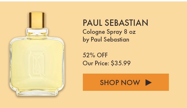 Paul Sebastian Cologne Spray 8 oz by Paul Sebastian. 52% Off. Our Price: $35.99. Shop Now