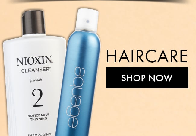 Haircare. Shop Now