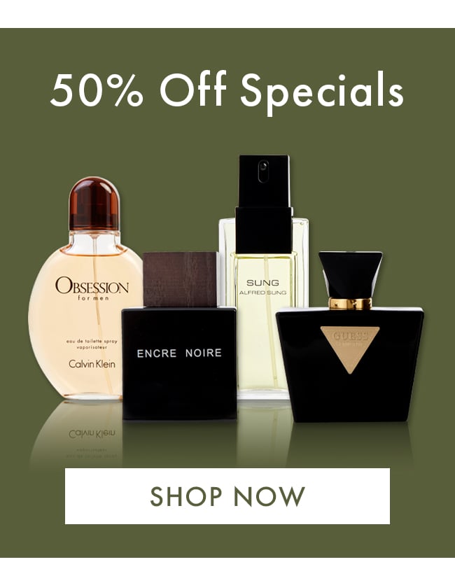 50% Off Specials. Shop Now