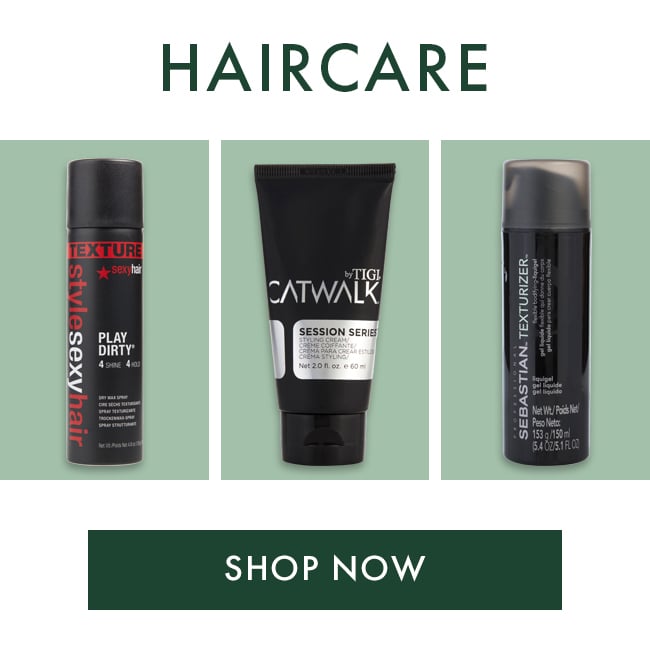 Haircare. Shop Now