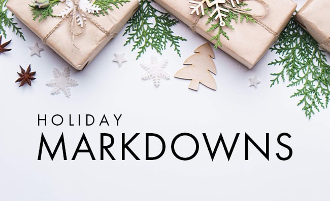 Holiday Markdowns