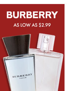 Burberry as low as $2.99