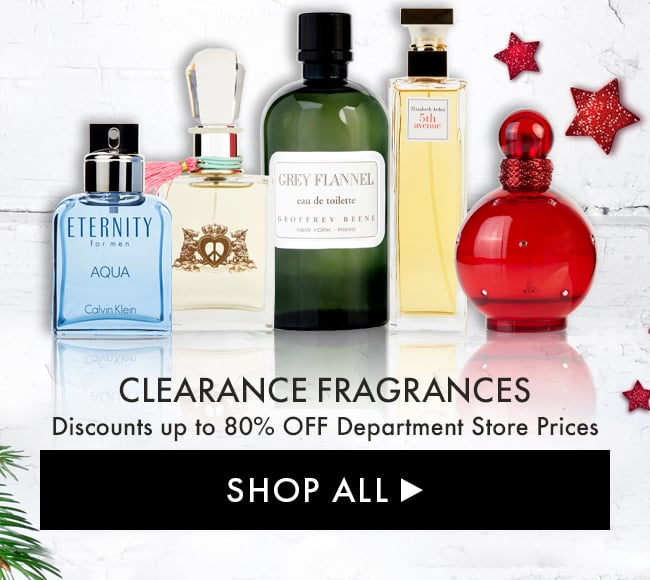 Clearance Fragrances. Discounts Up to 80% Off Department Store Prices. Shop All