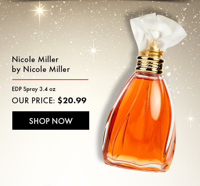 Nicole Miller by Nicole Miller. EDP Spray 3.4oz. Our Price: $20.99. Shop Now