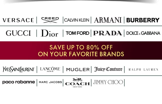 Save Up to 80% Off on Your Favorite Brands