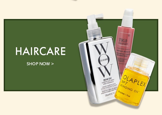 Haircare. Shop Now