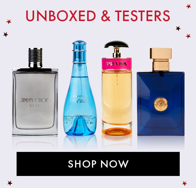 Unboxed & Testers. Shop Now