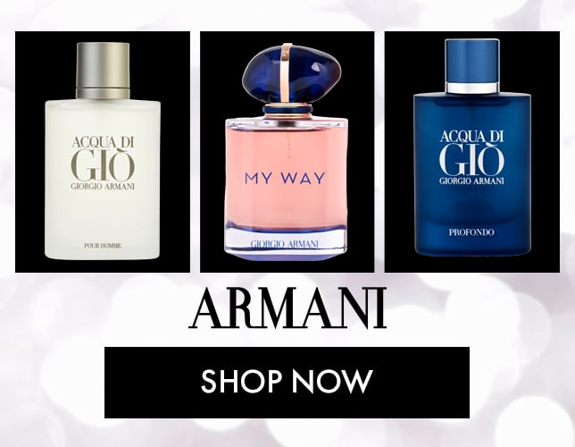 Armani. Shop Now