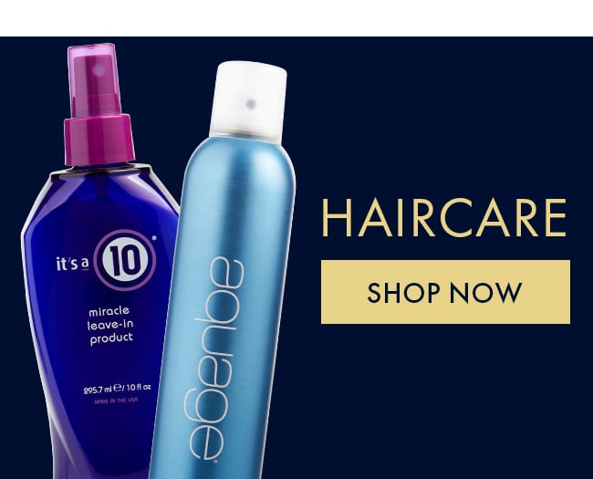 Haircare. Shop Now