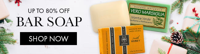 Up To 80% Off Bar Soap. Shop Now