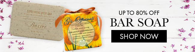 Up To 80% Off Bar Soap. Shop Now