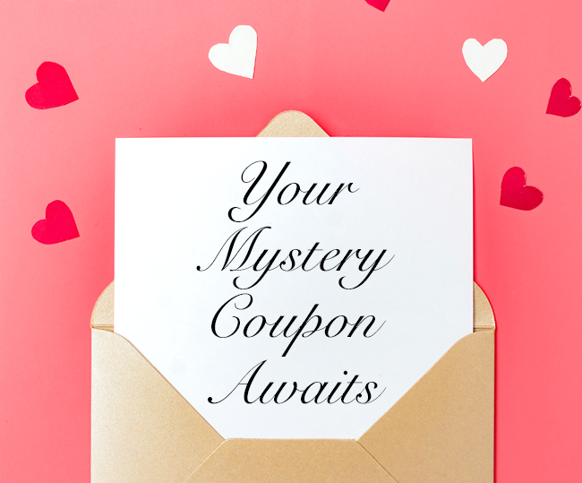 Your Mystery Coupon Awaits