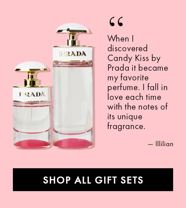 When I discovered Candy Kiss by Prada it became my favorite perfume. I fall in love each time with the notes of its unique fragrance .Shop All Gift Sets