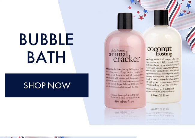 Bubble Bath. Shop Now