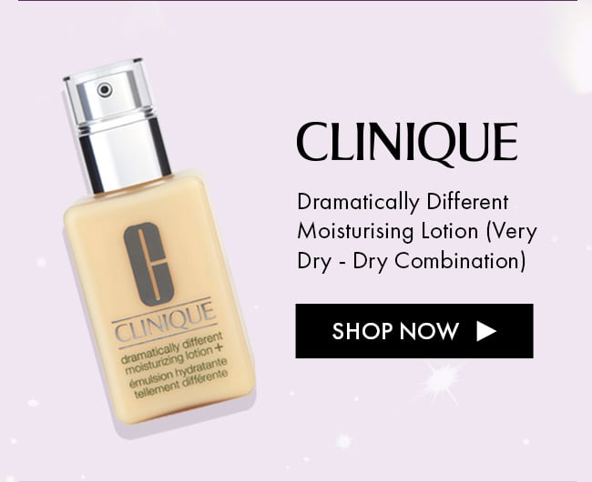 Clinique. Dramatically Different Moisturizing Lotion (Very Dry-Dry Combination). Shop Now