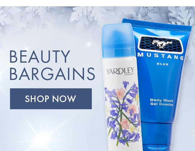 Beauty Bargains. Shop Now