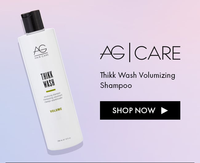 AG Care. Thikk Wash Volumizing Shampoo. Shop Now