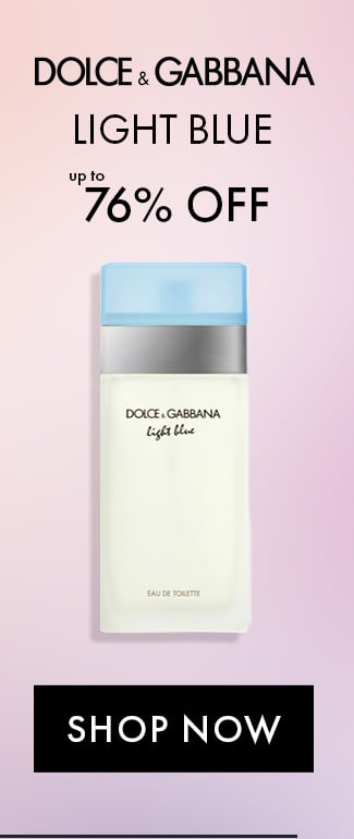 Dolce & Gabbana. Light Blue Up to 76% Off. Shop Now