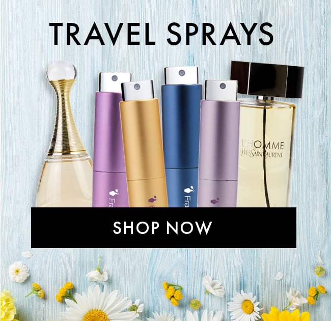 Travel Sprays. Shop Now