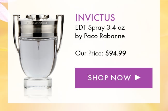 Invictus. EDT Spray 3.4 oz by Paco Rabanne. Our Price: $94.99. Shop Now