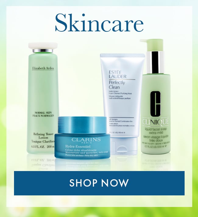 Skincare. Shop Now