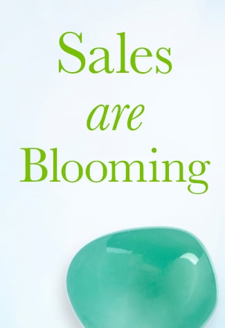 Sales are blooming