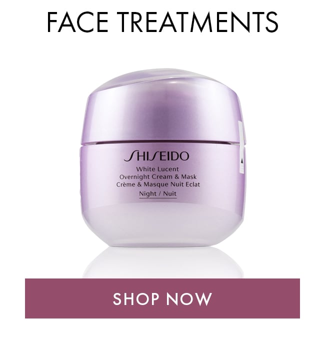 Face Treatments. Shop Now