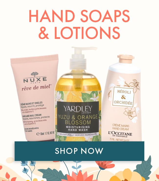 Hand Soaps & Lotions. Shop Now