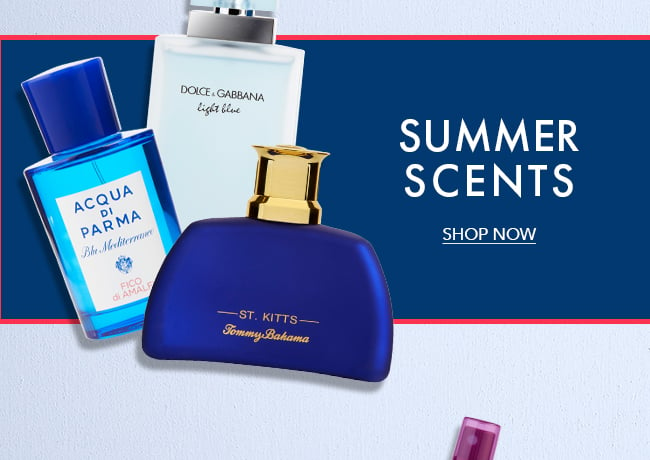 Summer Scents. Shop Now