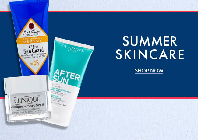 Summer Skincare. Shop Now