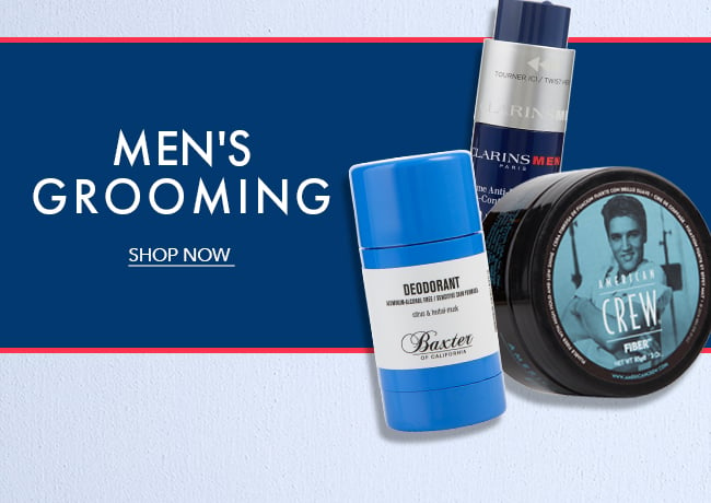 Men's Grooming. Shop Now