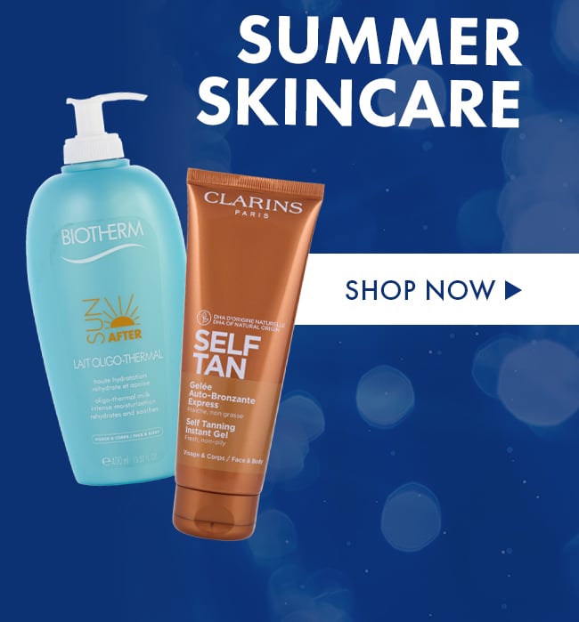 Summer Skincare. Shop Now