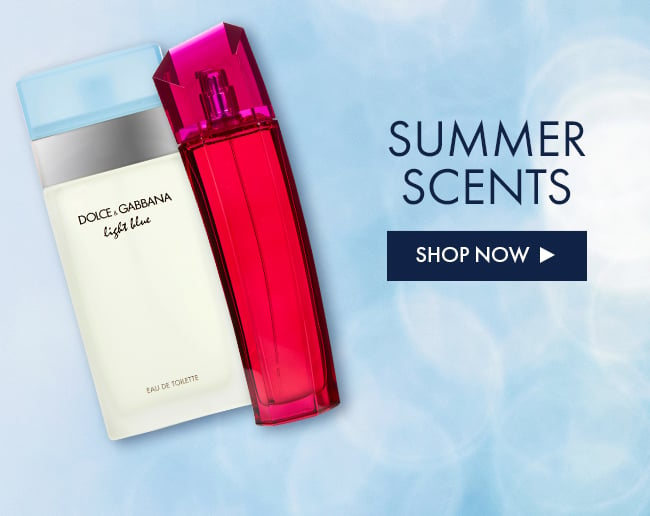 Summer Scents. Shop Now