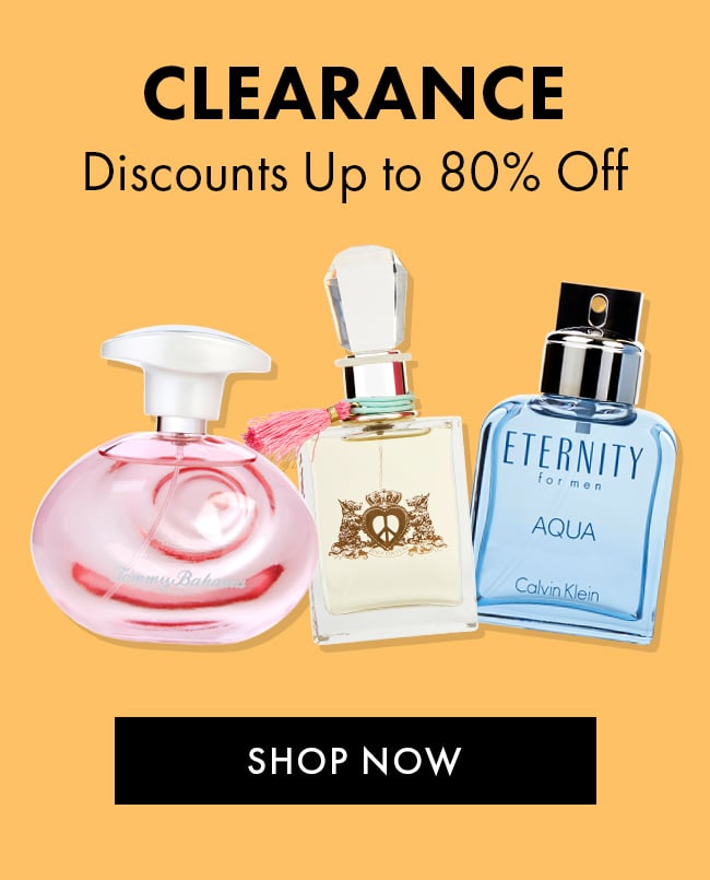 Clearance Discounts up to 80% Off. Shop Now