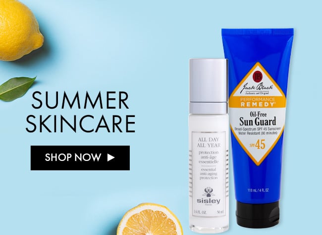 Summer Skincare. Shop Now