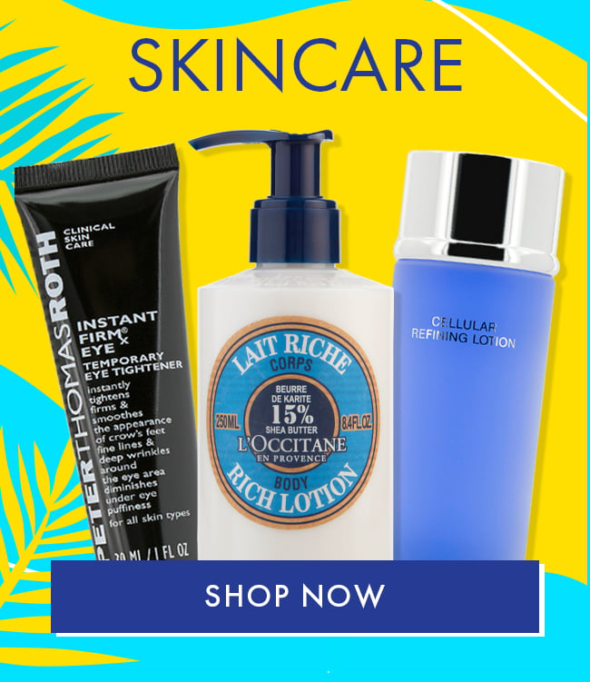 Skincare. Shop Now