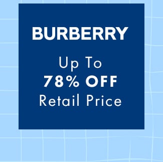 Burberry Up To 78% Off Retail Price