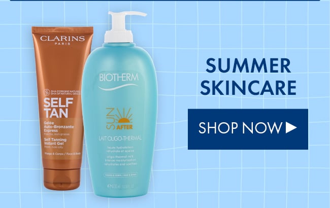 Summer Skincare. Shop Now