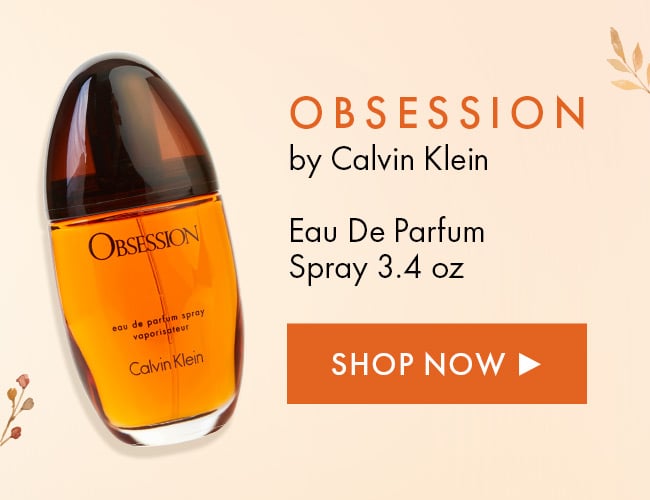 Obsession by Calvin Klein. Eau De Parfum Spray 3.4 oz. Shop Now
