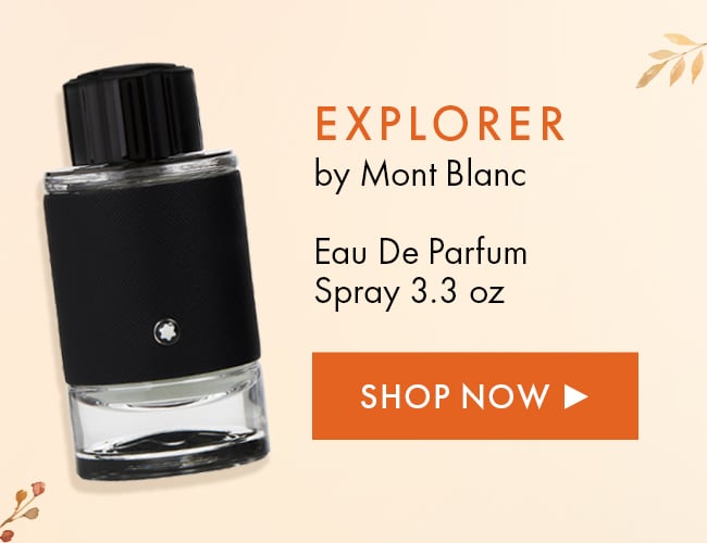 Explorer by Mont Blanc. Eau De Parfum Spray 3.3 oz. Shop Now