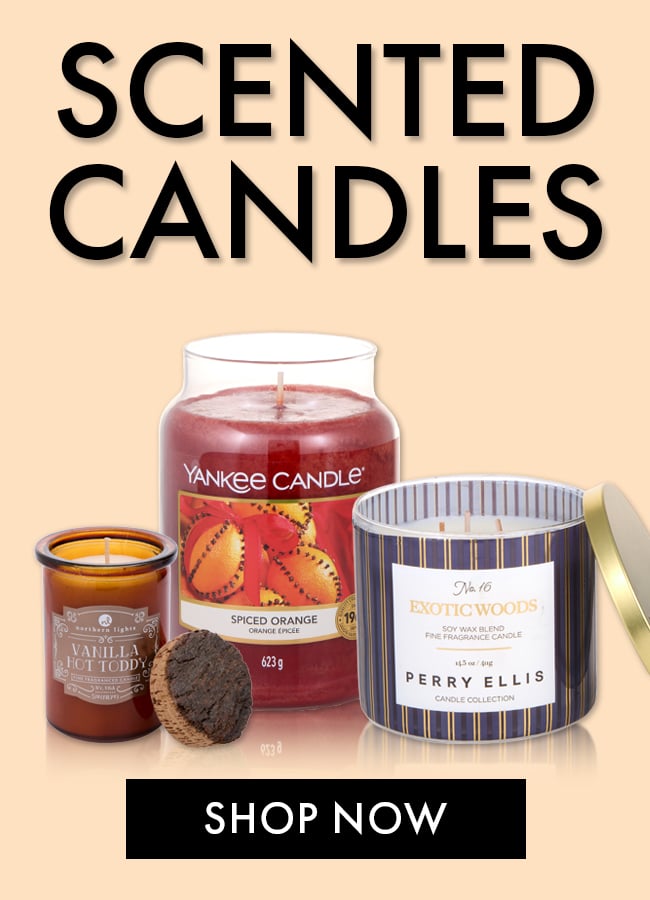 Scented Candles. Shop Now