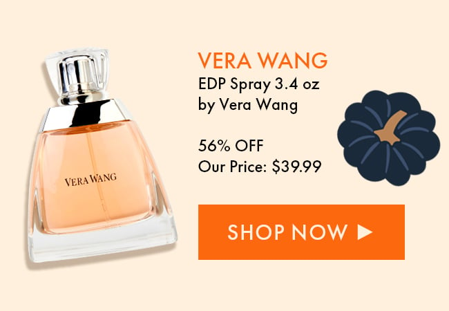 Vera Wang EDP Spray 3.4oz by Vera Wang. 56% Off. Our Price: $39.99. Shop Now
