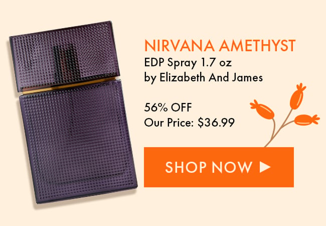 Nirvana Amethyst EDP Spray 1.7oz by Elizabeth And James. 56% Off. Our Price: $36.99. Shop Now