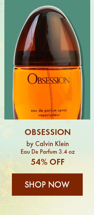 Obsession by Calvin Klein. Eau De Parfum 3.4 oz. 54% Off. Shop Now