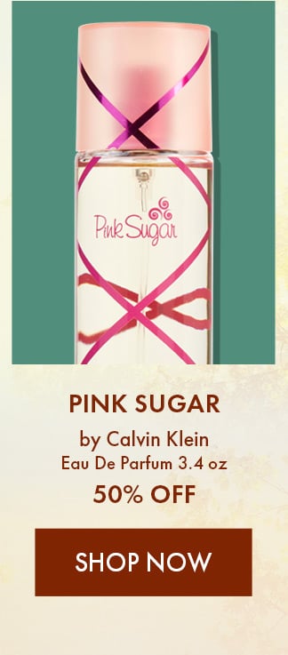 Pink Sugar by Calvin Klein. Eau De Parfum 3.4 oz. 50% Off. Shop Now