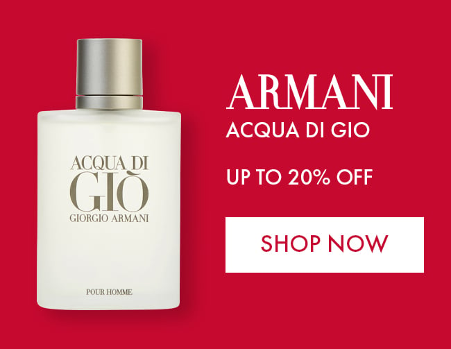 Armani. Acqua Di Gio Up to 20% Off. Shop Now