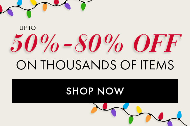 Up to 50%-80% Off On Thousands Of Items. Shop Now