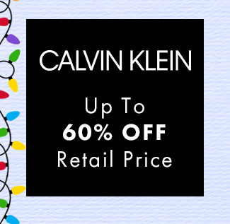 Calvin Klein Up To 60% Off Retail Price