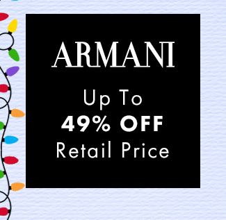Armani Up To 49% Off Retail Price
