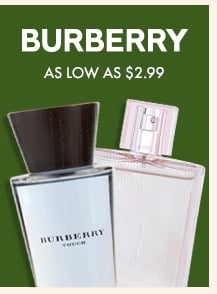 Burberry As Low As $2.99